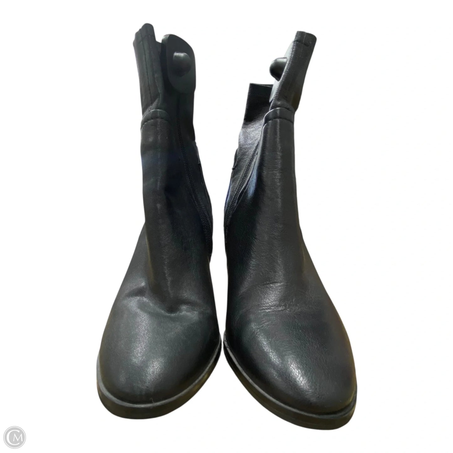 Boots Ankle Heels By Gibson And Latimer In Black, Size: 8