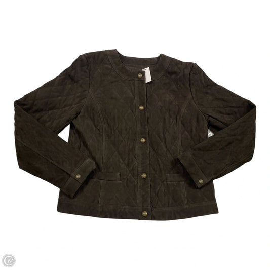 Jacket Other By Talbots In Brown, Size: M