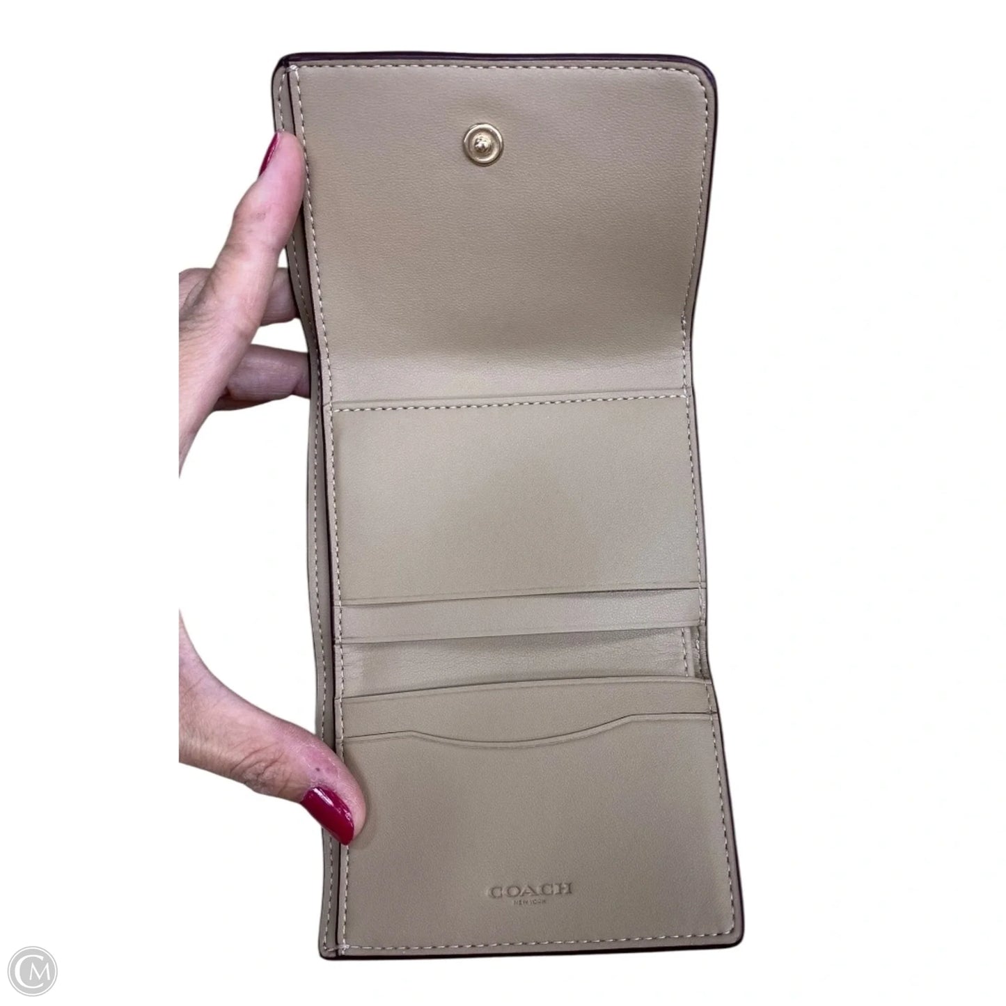 Wallet Designer By Coach, Size: Small