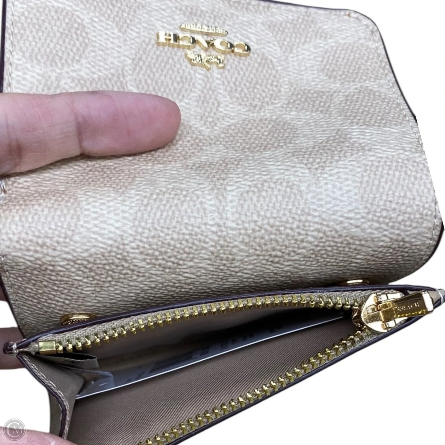 Wallet Designer By Coach, Size: Small