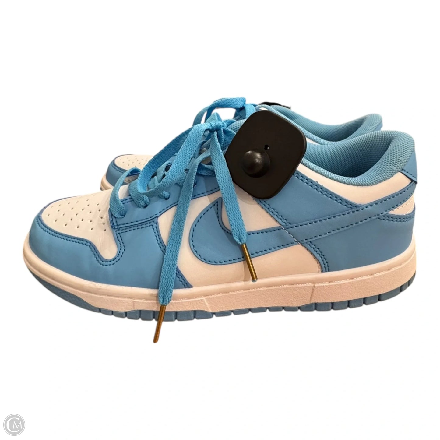 Shoes Sneakers By Nike In Blue & White, Size: 7