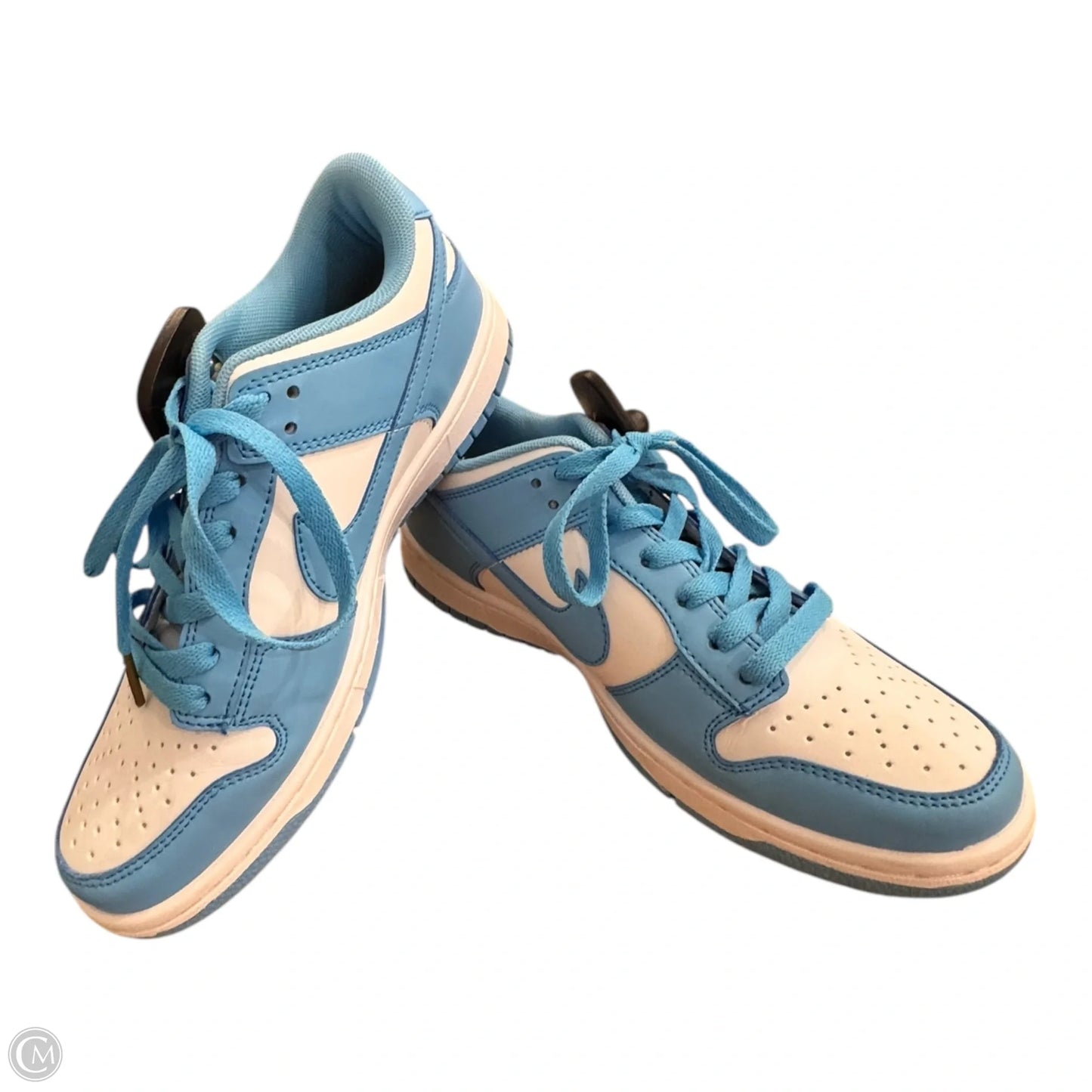 Shoes Sneakers By Nike In Blue & White, Size: 7