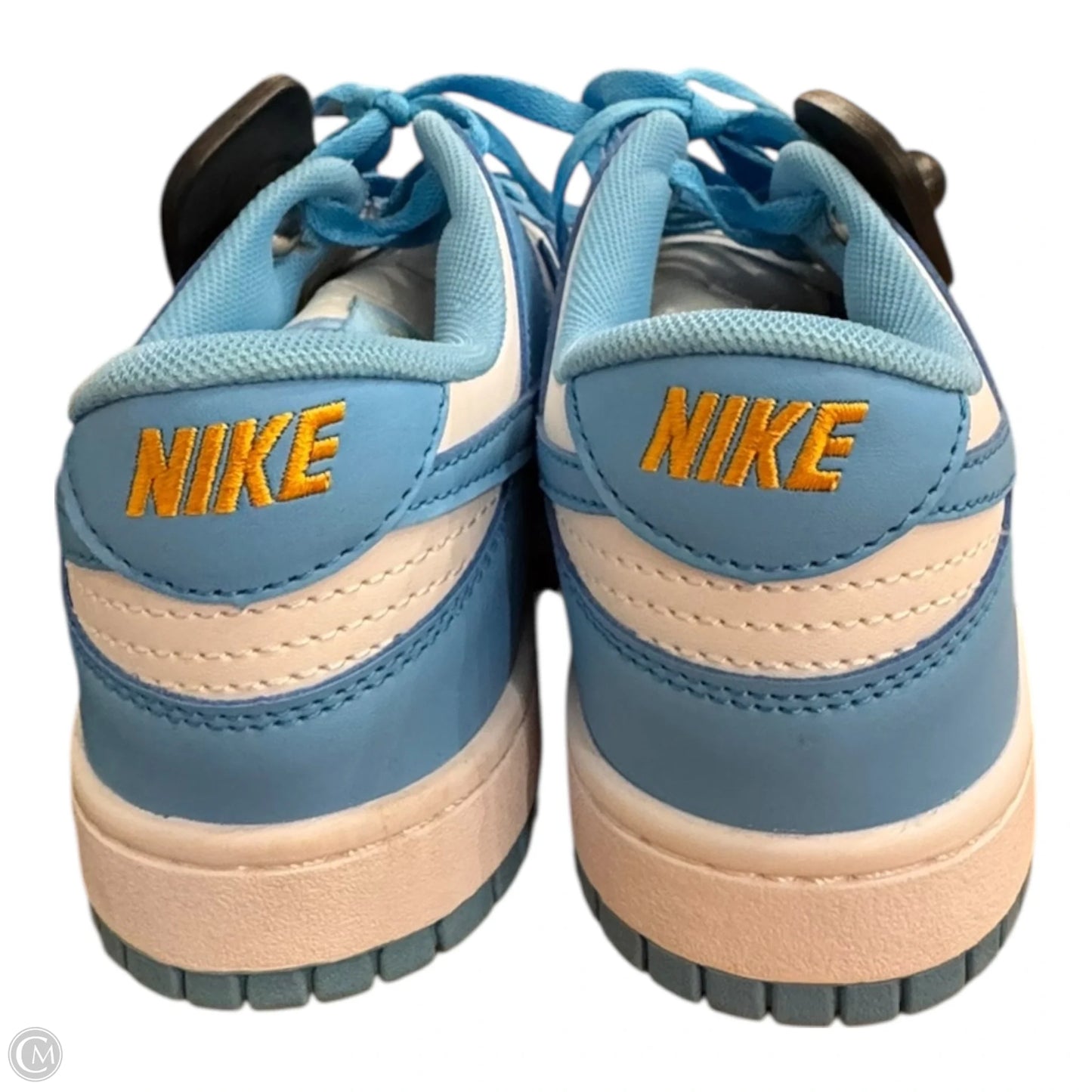 Shoes Sneakers By Nike In Blue & White, Size: 7