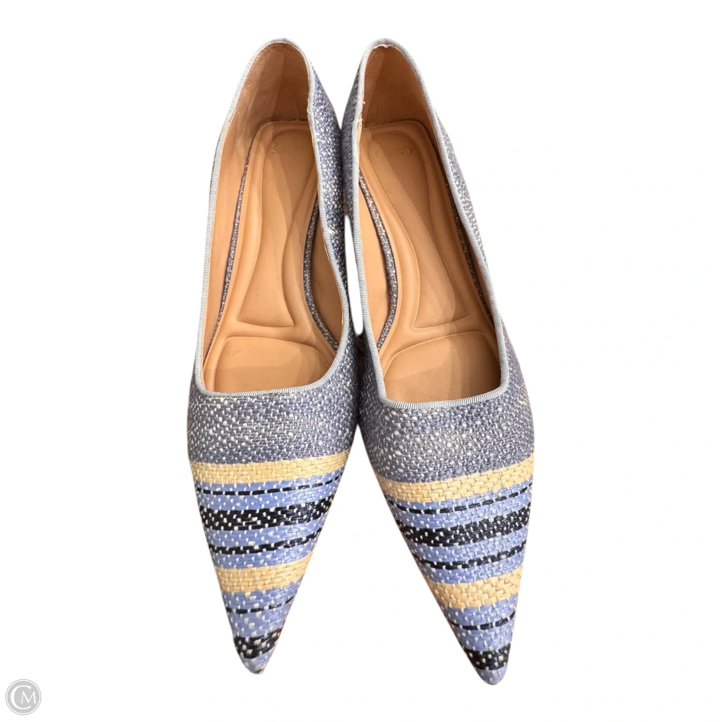 Shoes Heels Kitten By Franco Sarto In Blue, Size: 9