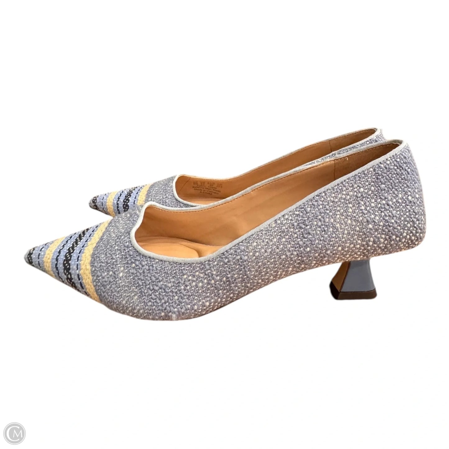 Shoes Heels Kitten By Franco Sarto In Blue, Size: 9