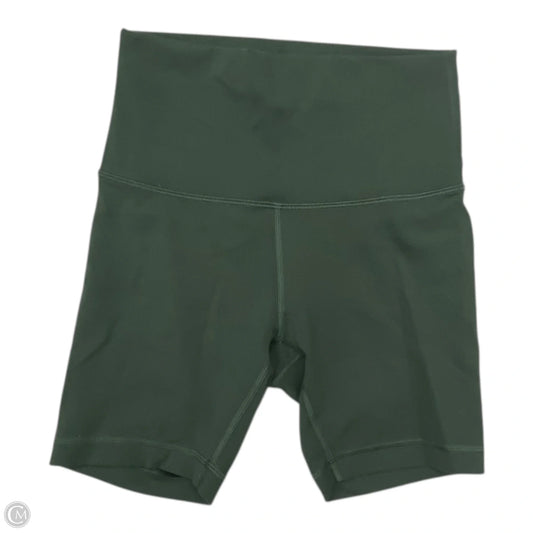 Athletic Shorts By Lululemon In Green, Size: 4