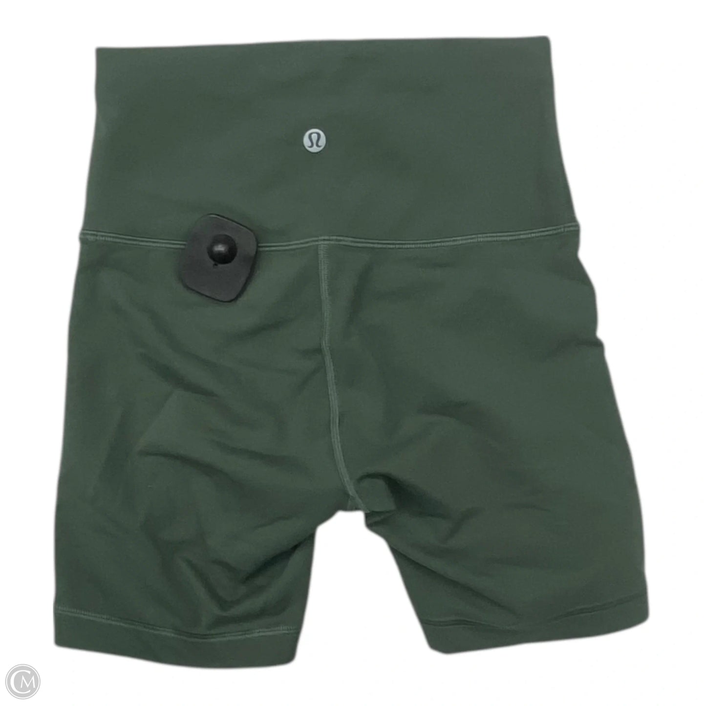 Athletic Shorts By Lululemon In Green, Size: 4