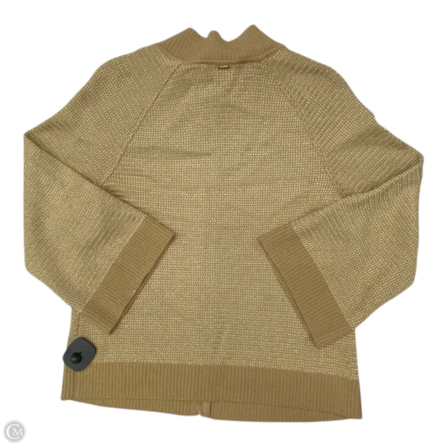 Cardigan Designer By St. John In Gold, Size: S