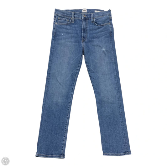 Jeans Straight By Edwin In Blue Denim, Size: 6