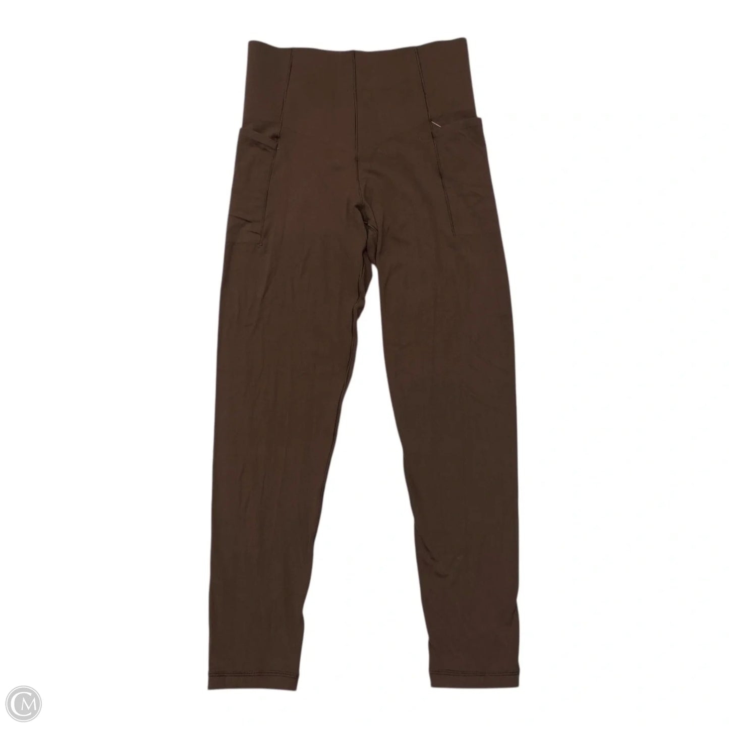 Athletic Leggings By Offline In Brown, Size: M