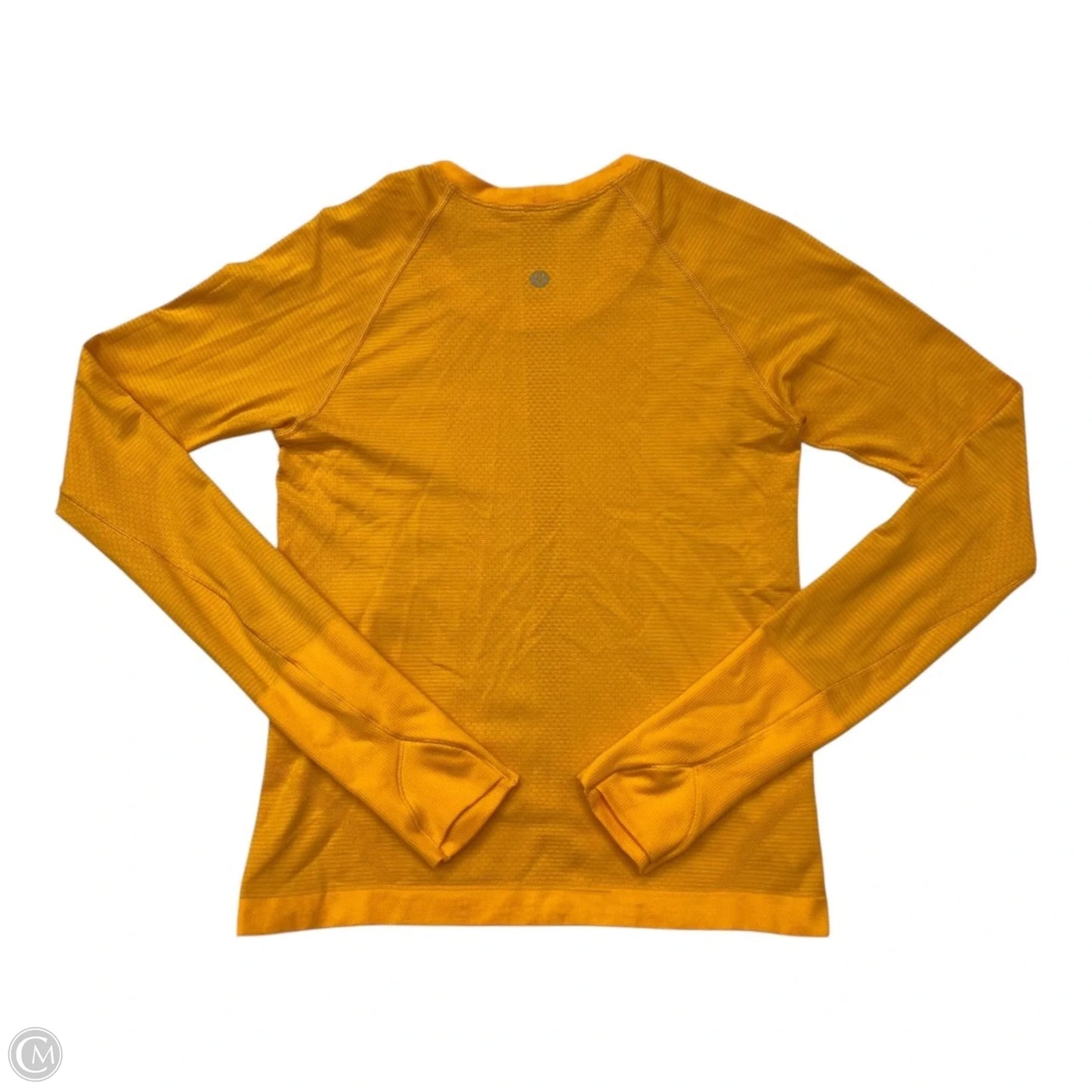 Athletic Top Long Sleeve Crewneck By Lululemon In Yellow