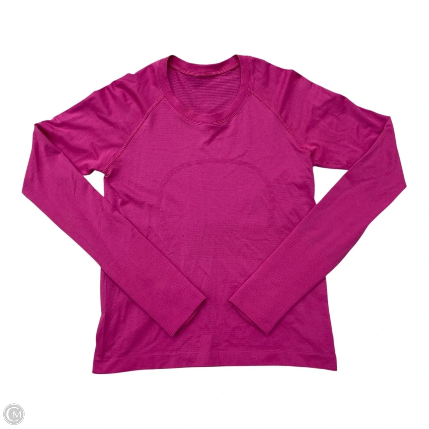 Athletic Top Long Sleeve Crewneck By Lululemon In Pink