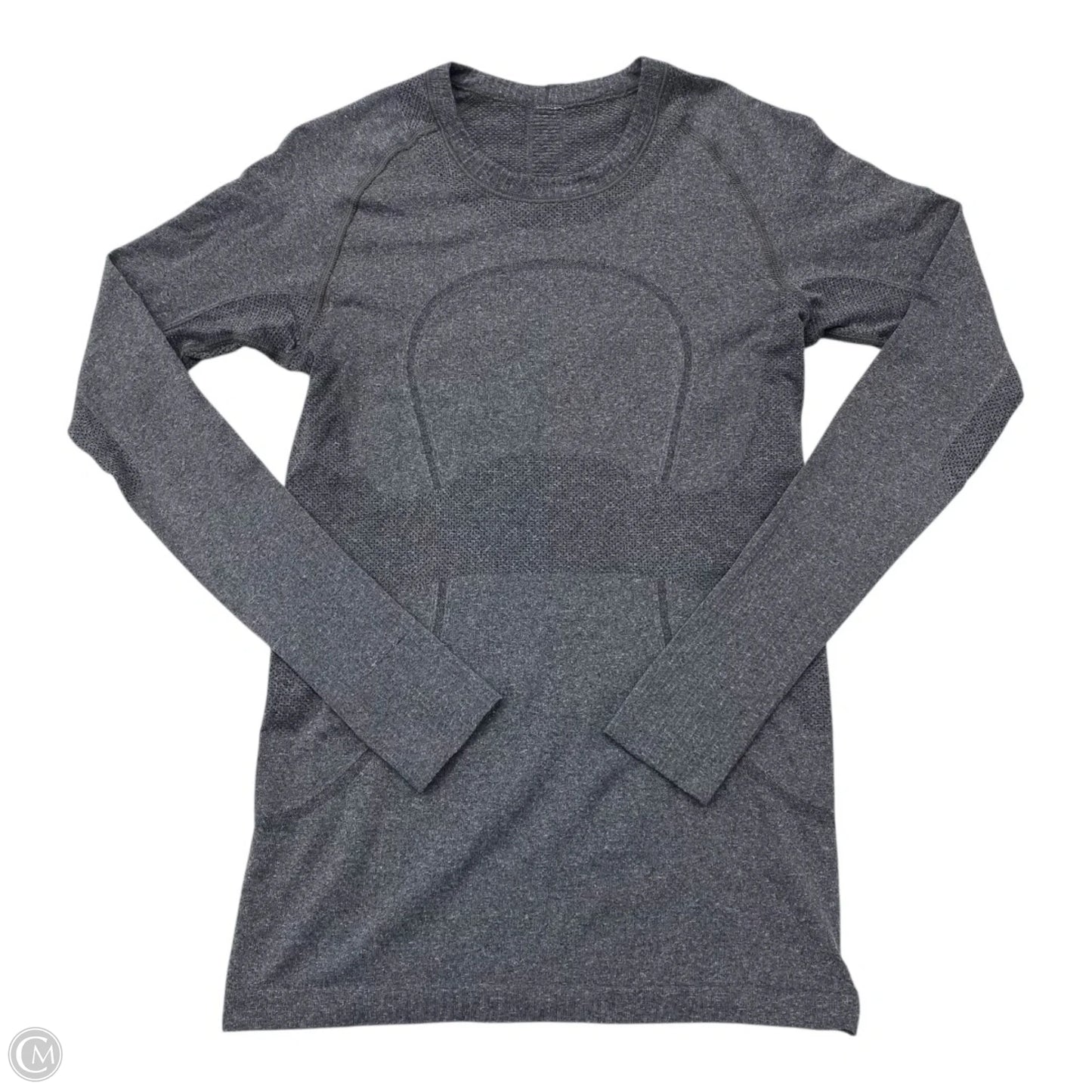 Athletic Top Long Sleeve Crewneck By Lululemon In Grey