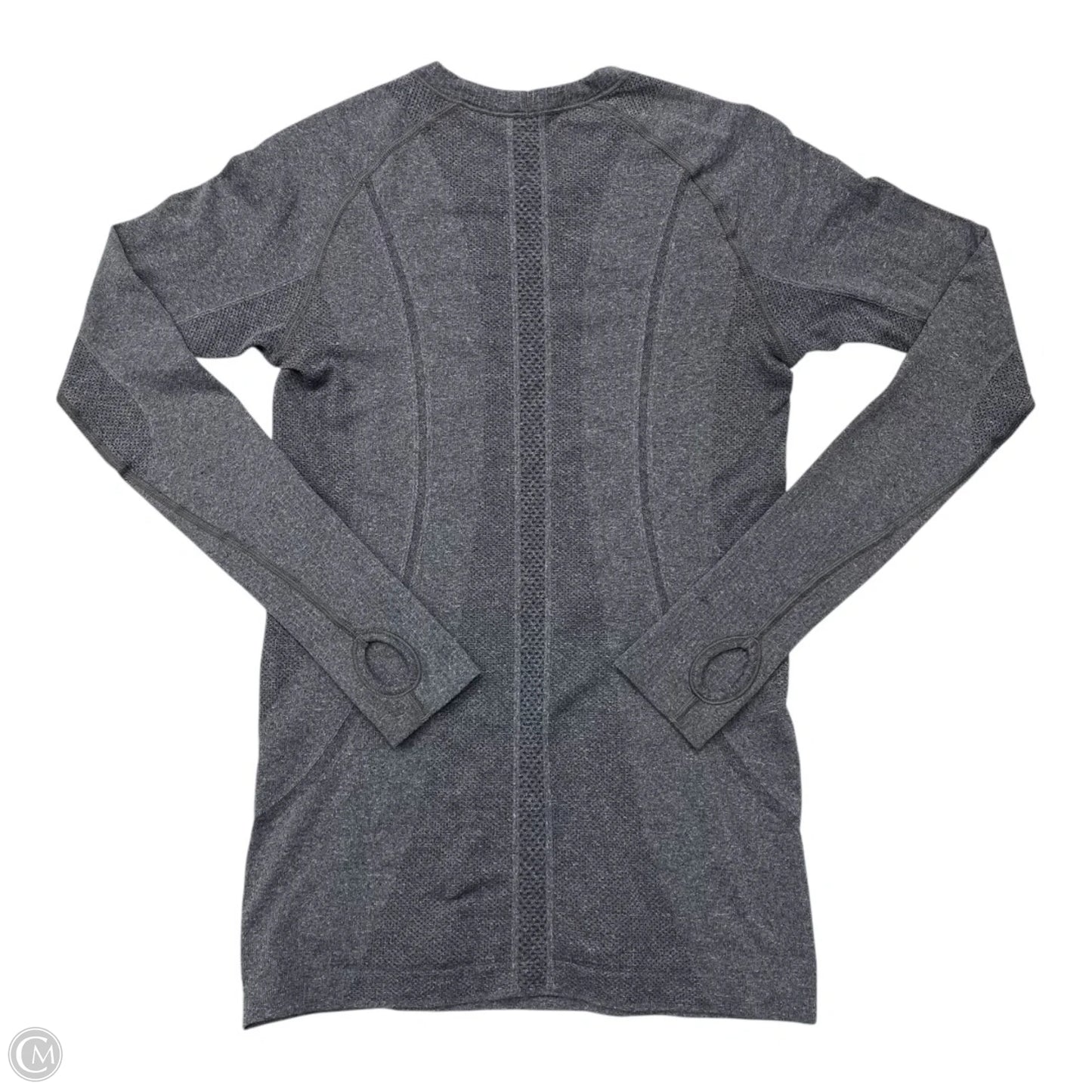Athletic Top Long Sleeve Crewneck By Lululemon In Grey