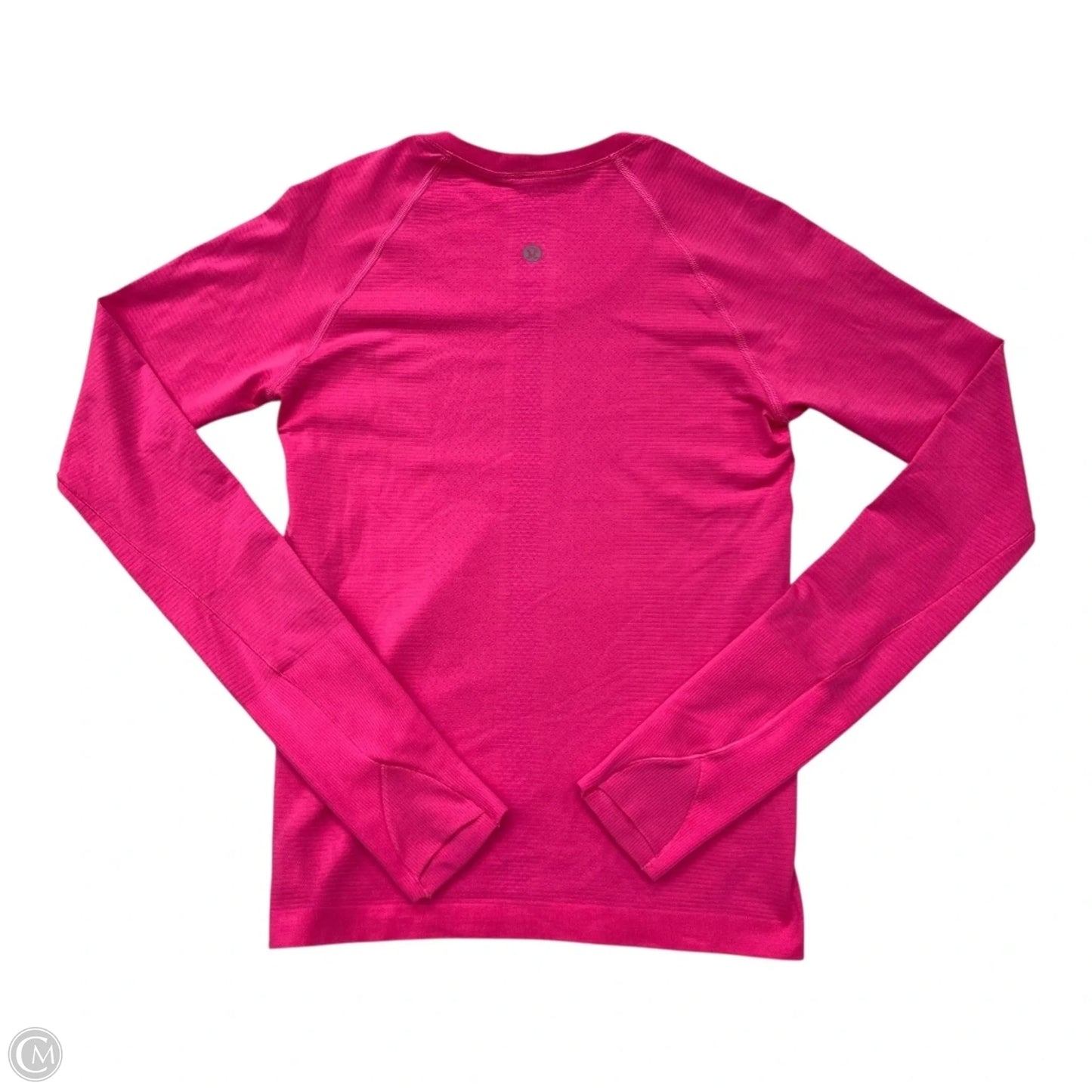 Athletic Top Long Sleeve Crewneck By Lululemon In Pink