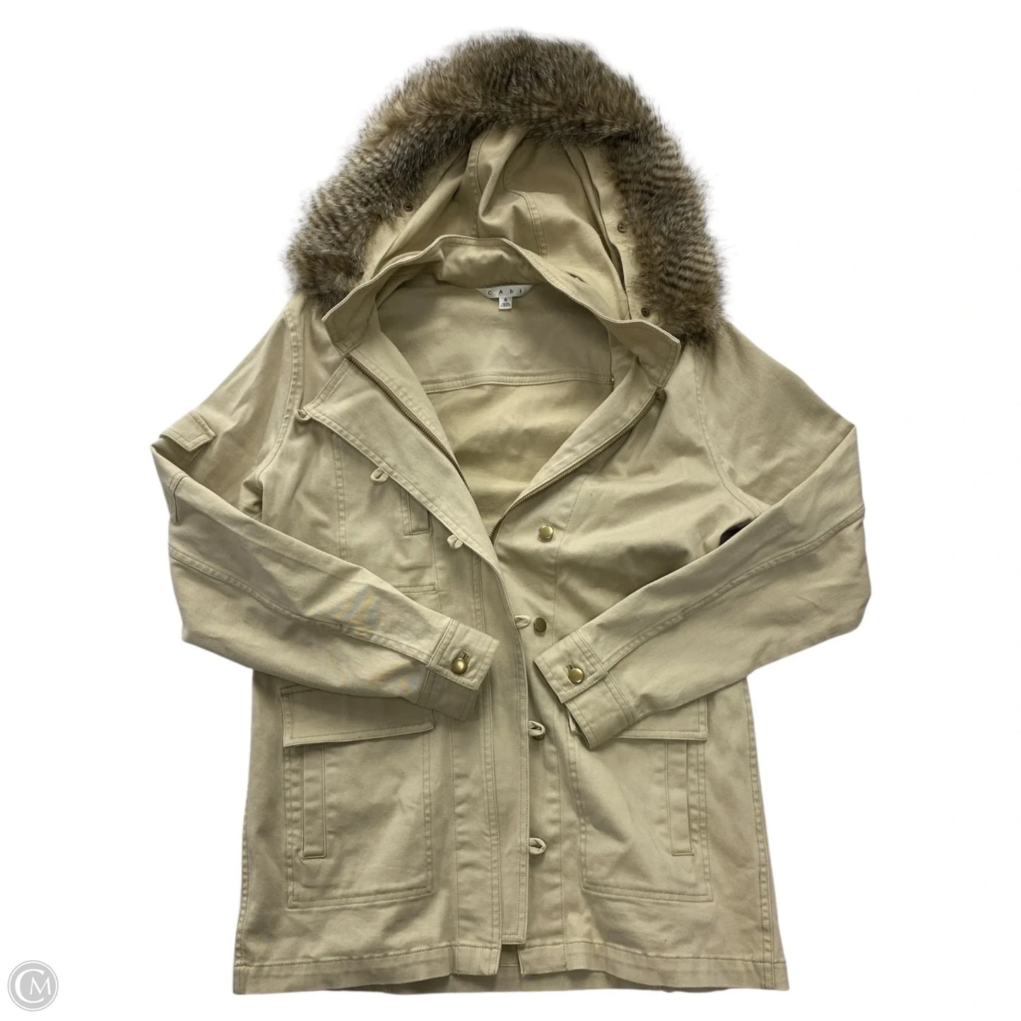 Jacket Other By Cabi In Beige, Size: S