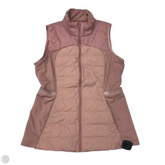 Vest Puffer & Quilted By Lululemon In Pink, Size: 12