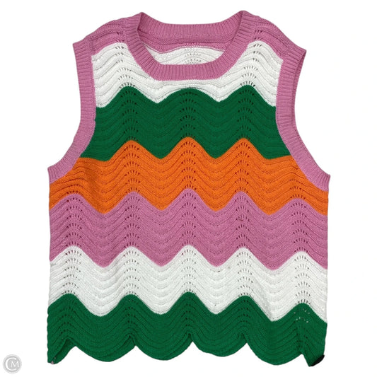 Top Sleeveless By Clothes Mentor In Multi-colored, Size: M
