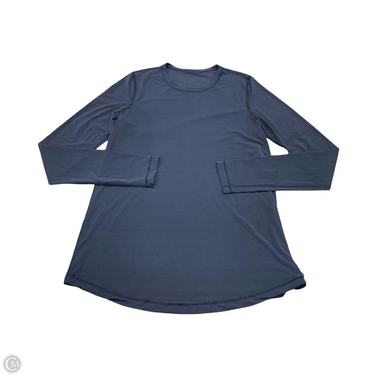 Athletic Top Long Sleeve Crewneck By Lululemon In Black, Size: S