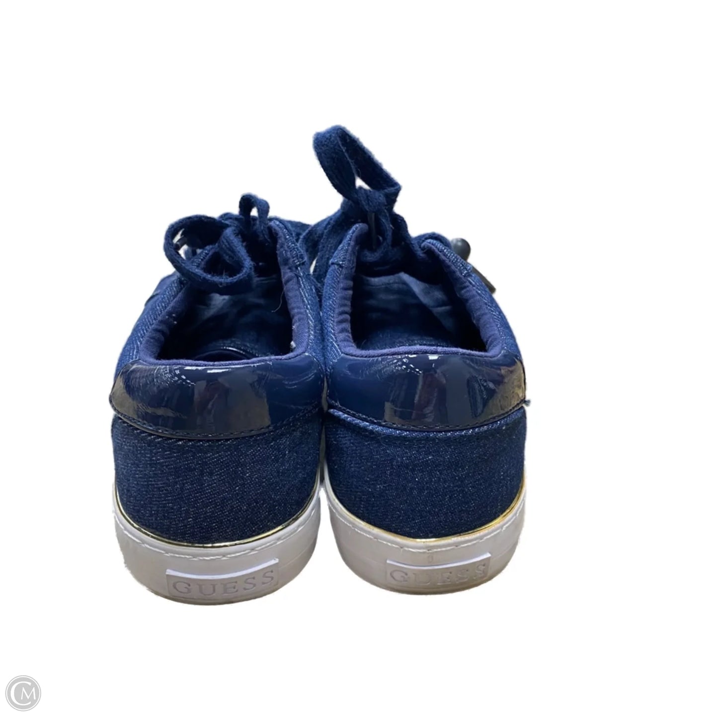 Shoes Sneakers By Guess In Blue, Size: 10