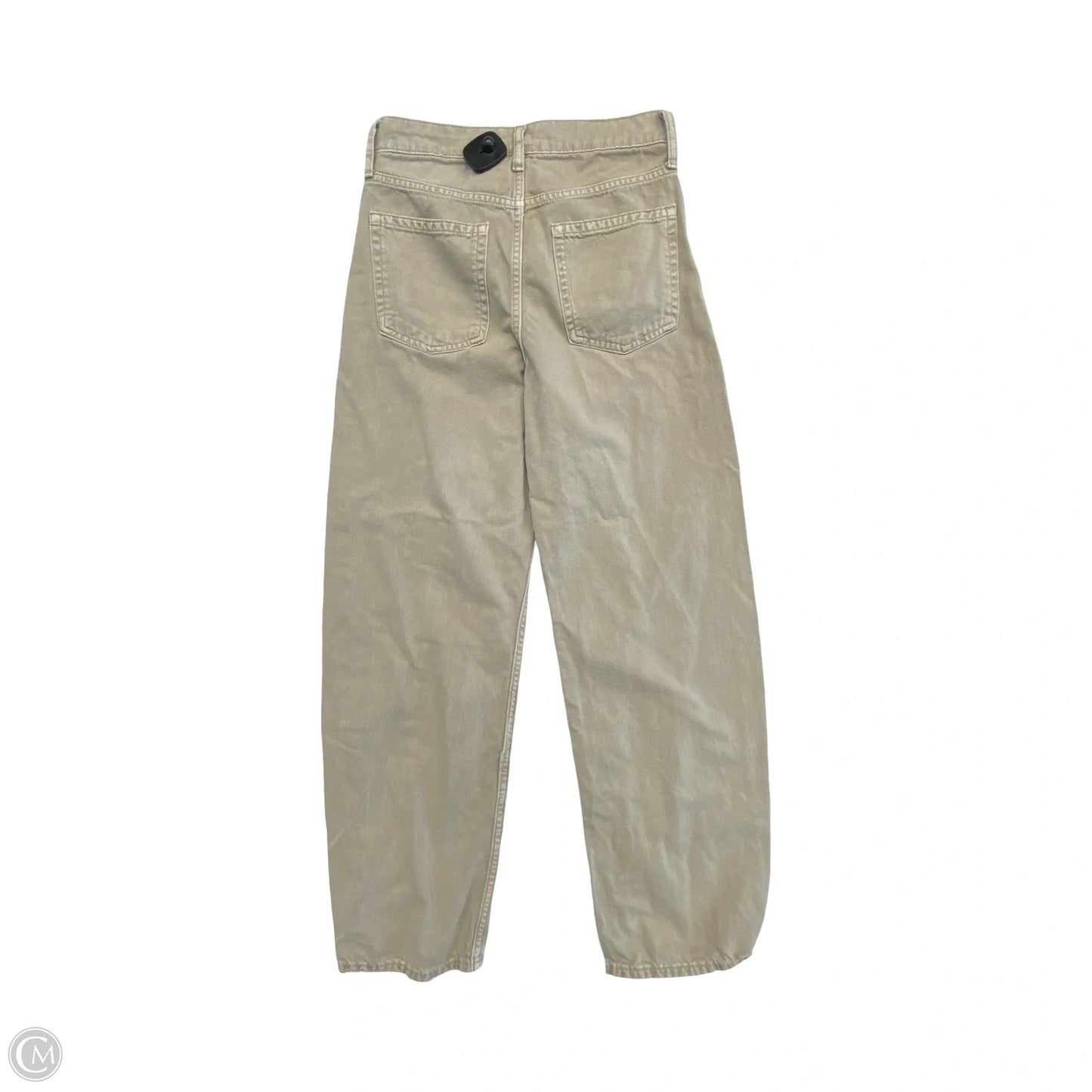 Jeans Wide Leg By Gap In Brown Denim, Size: 2