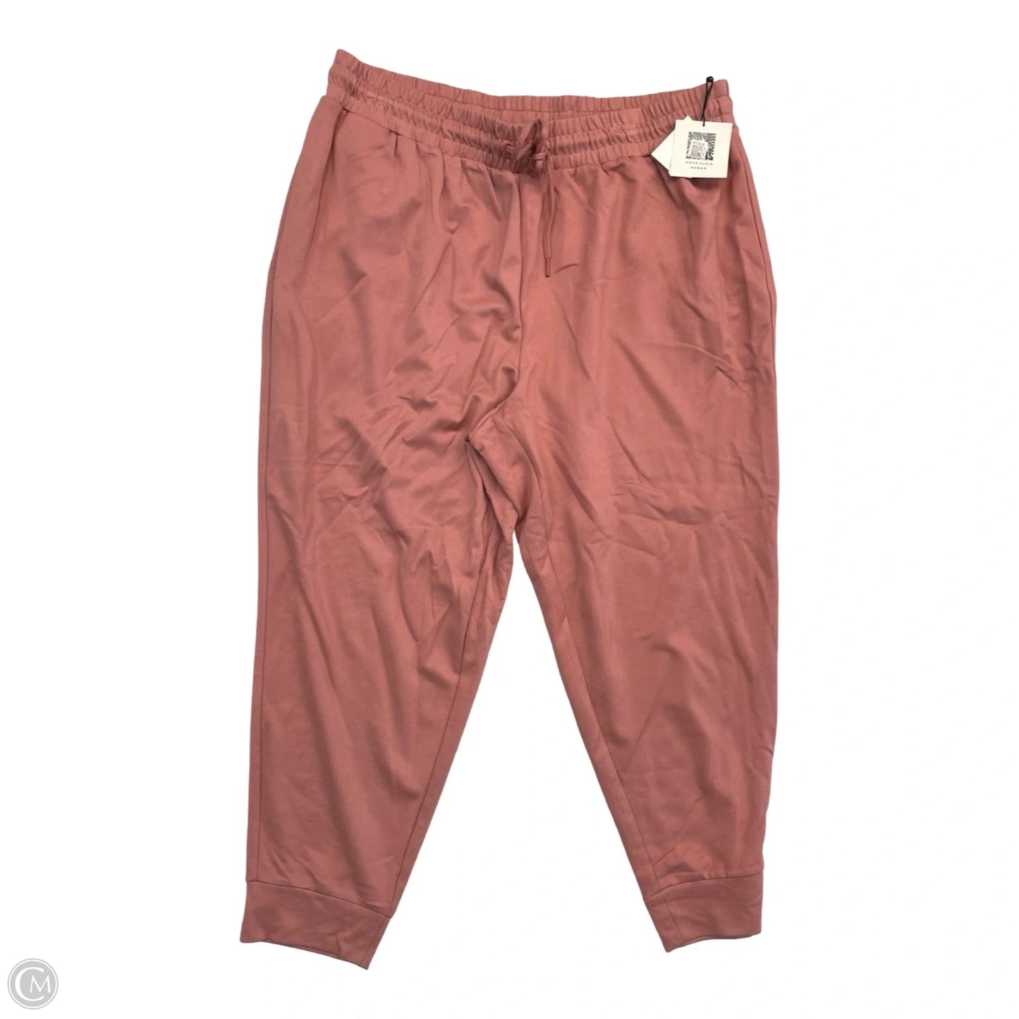Athletic Pants By Anne Klein In Pink, Size: 2x