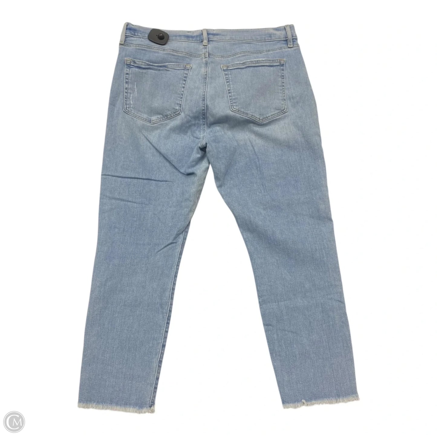 Jeans Skinny By Loft In Blue Denim, Size: 12