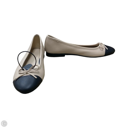 Shoes Flats By H&m In Black & Brown, Size: 7.5