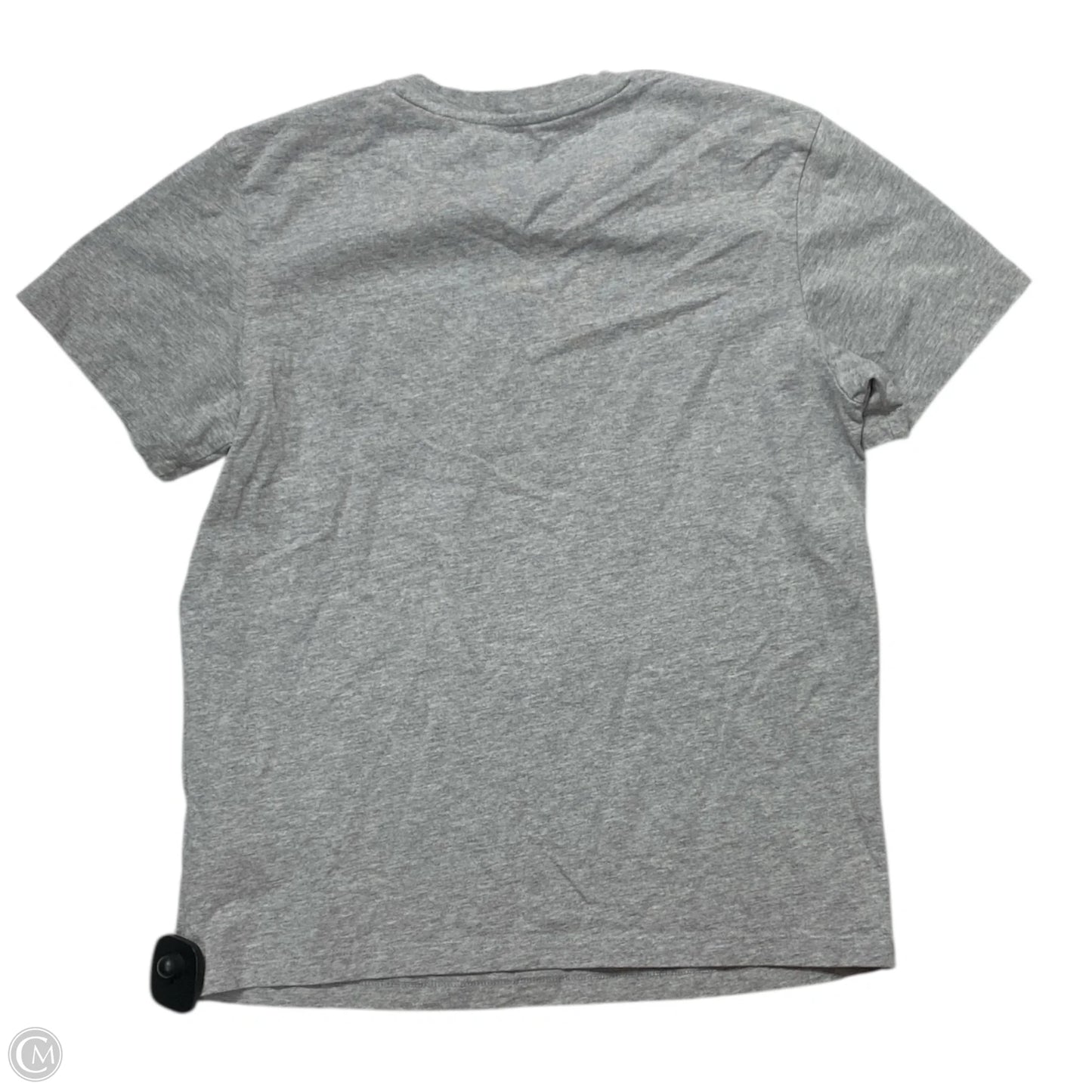 Top Short Sleeve By Adidas In Grey, Size: M