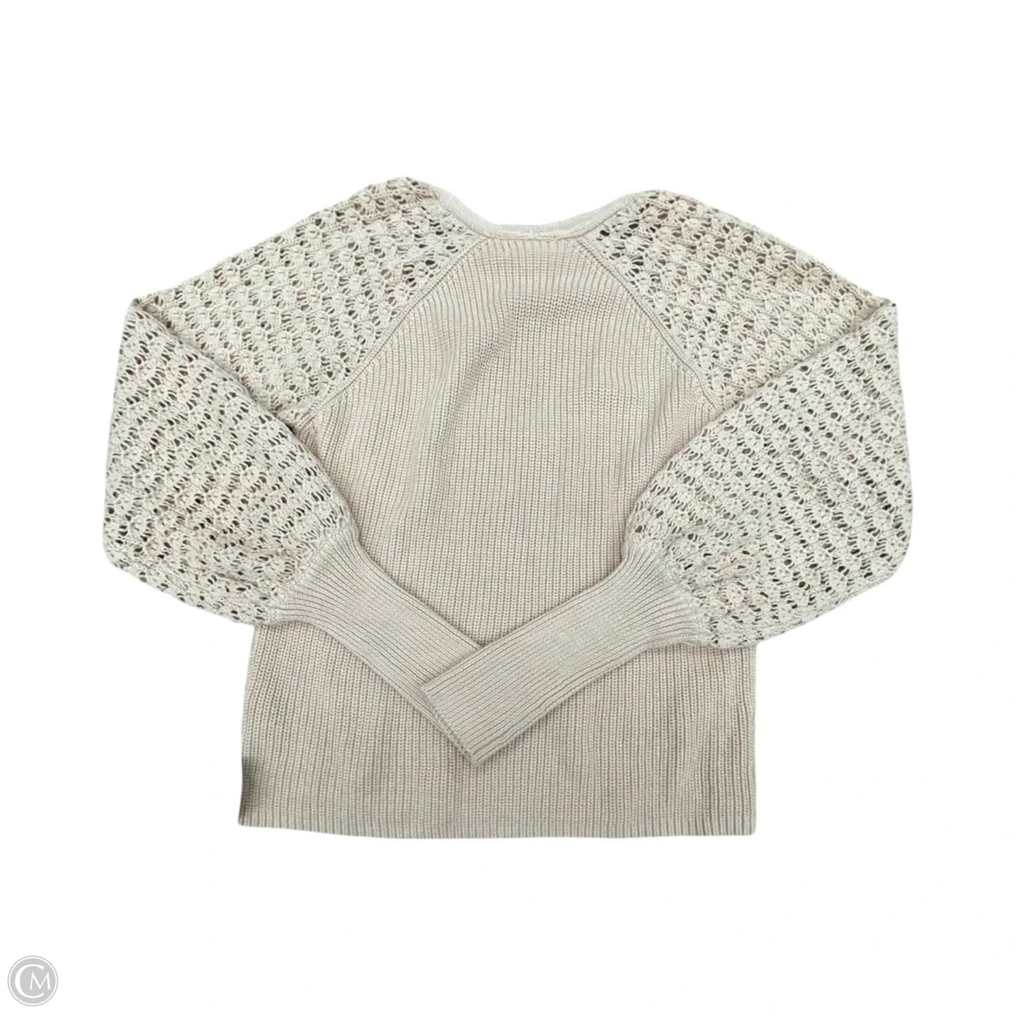 Sweater By 525 In Beige, Size: S