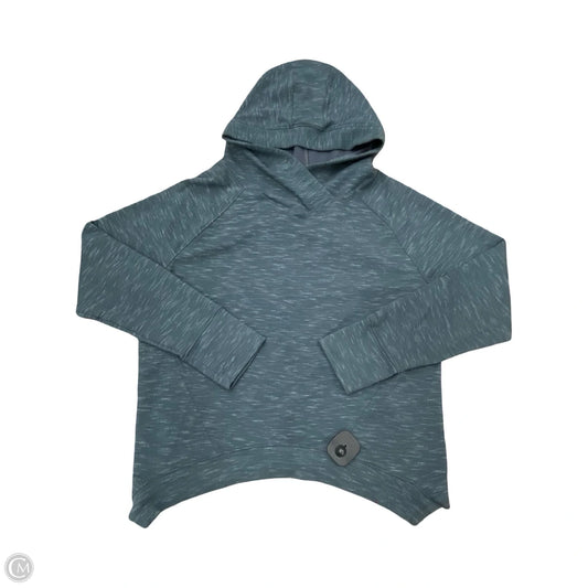 Athletic Sweatshirt Hoodie By Prana In Green, Size: M