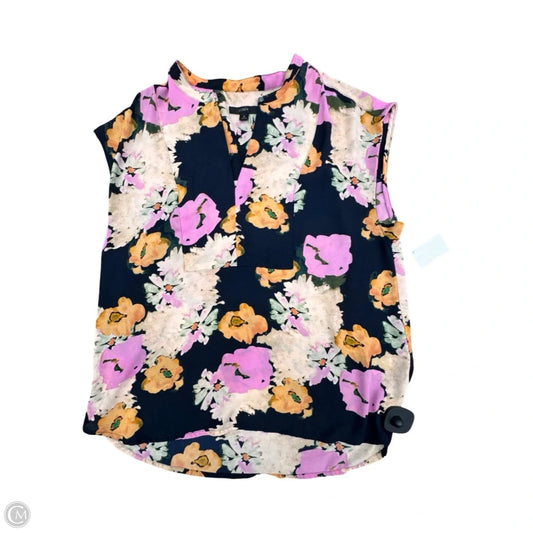 Top Sleeveless By J. Crew In Multi-colored, Size: M