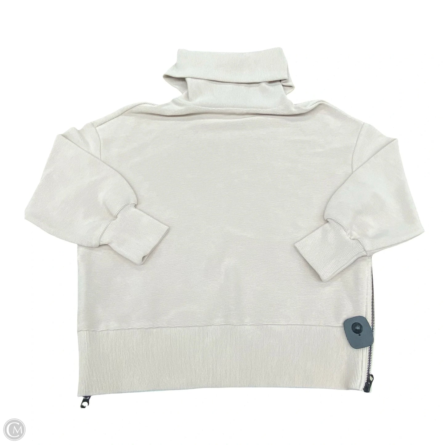 Athletic Sweatshirt Collar By Varley In Tan, Size: Xs