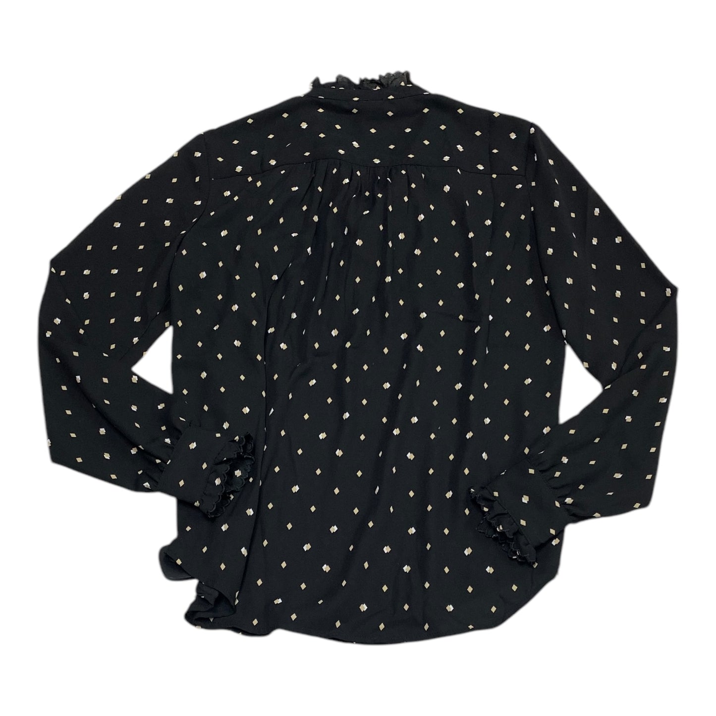 Top Ls By Ann Taylor In Black, Size:Xs