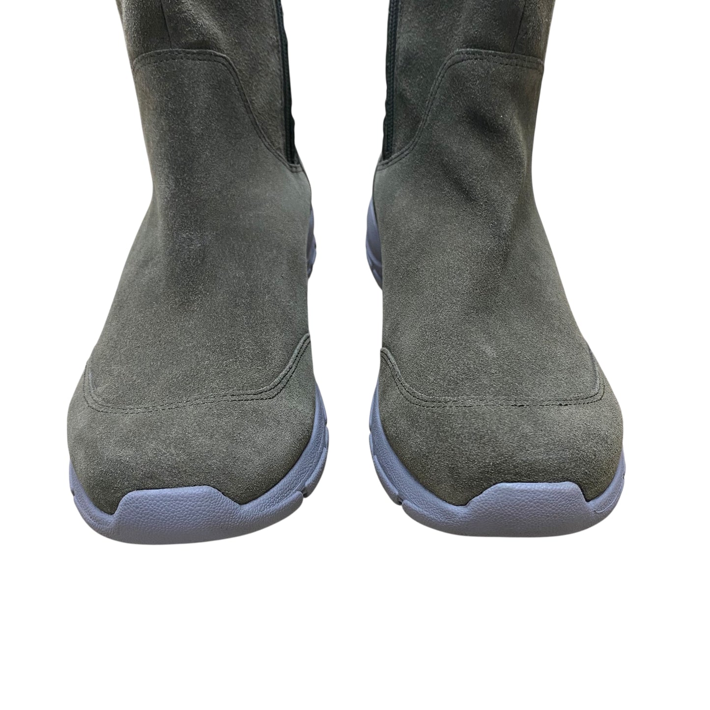 Boots Mid-Calf Flats By Lands End In Green, Size:11