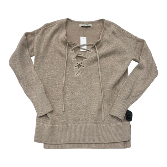 Top Ls By Loft In Taupe, Size:S
