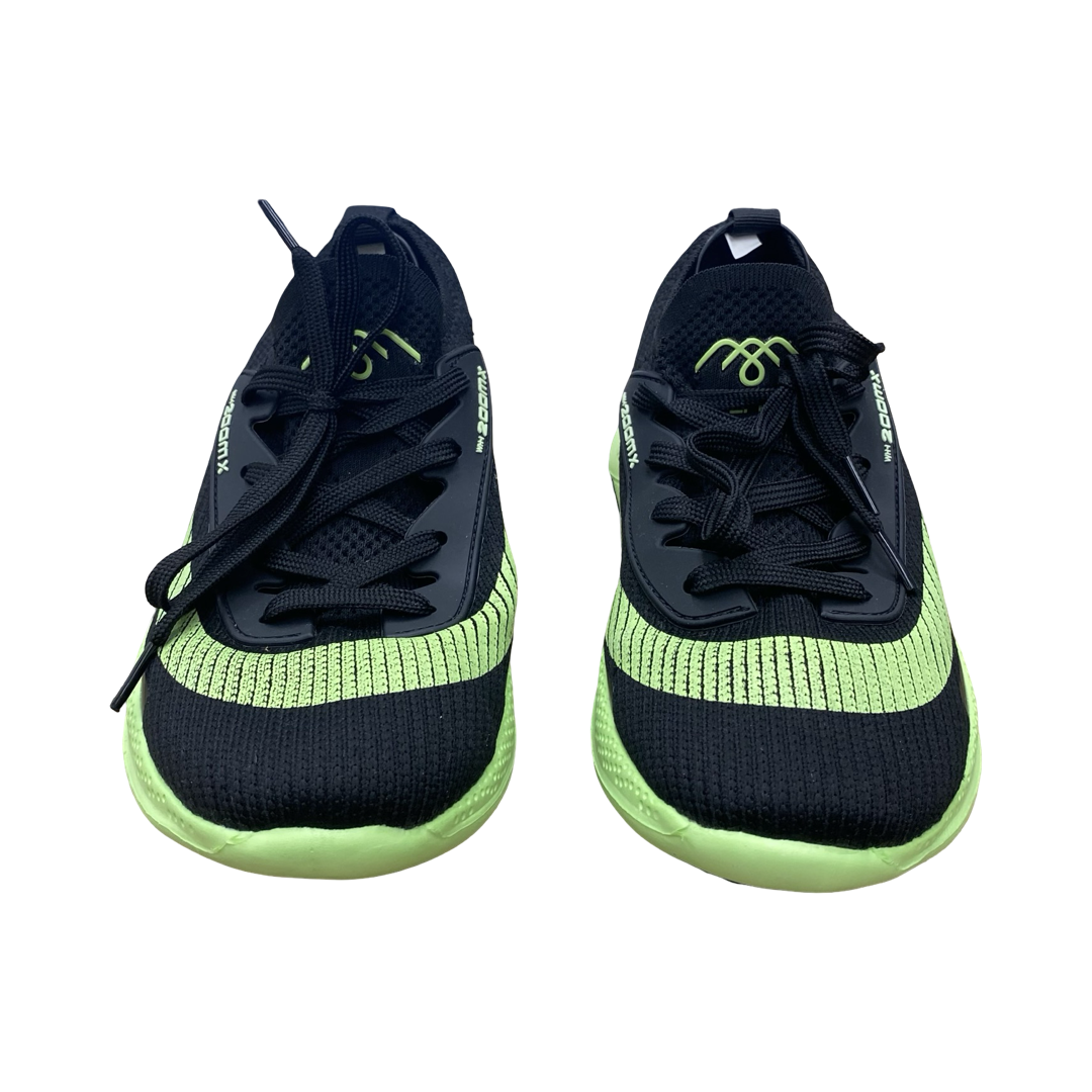 Shoes Athletic By LFL In Black & Green, Size:8.5