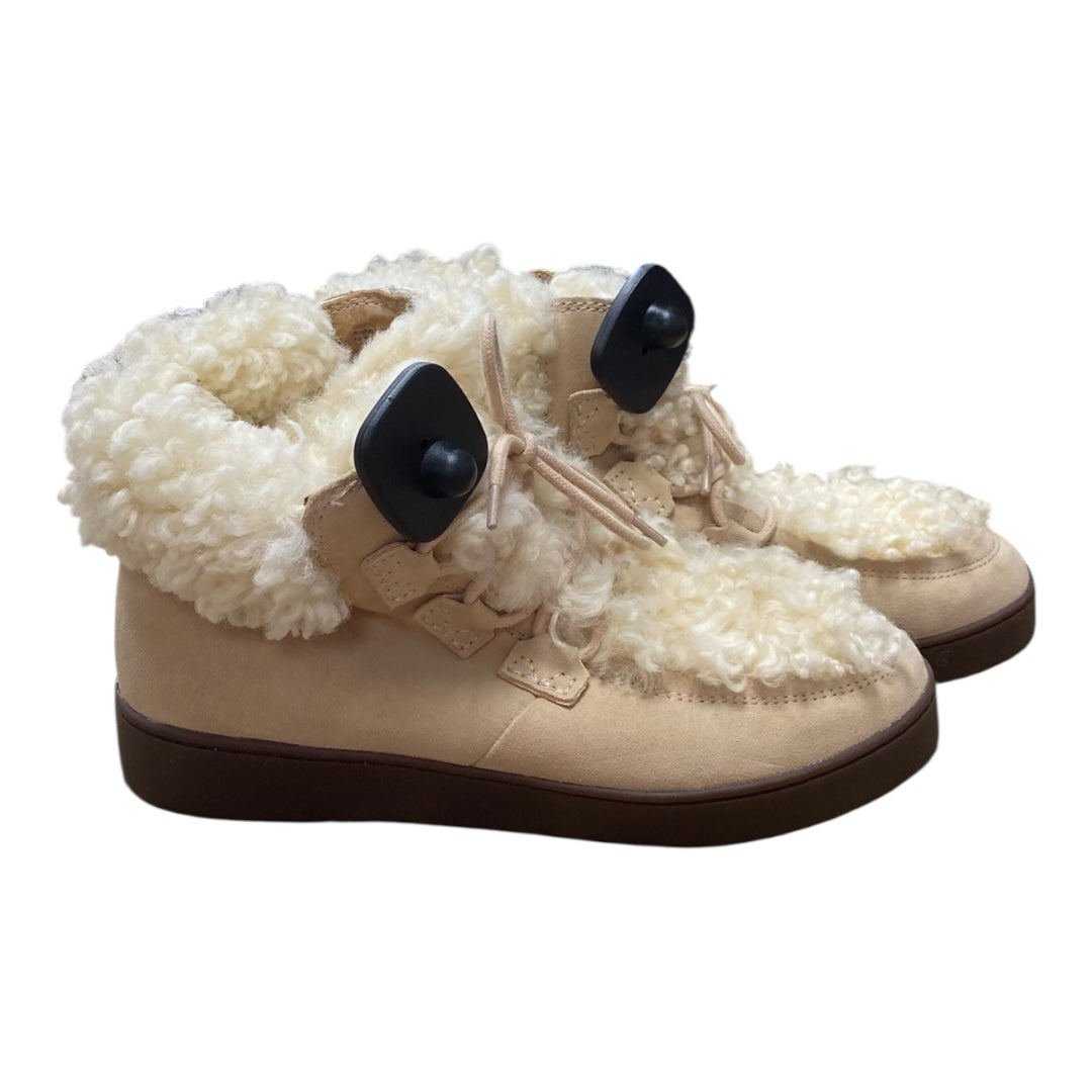 Boots Ankle Flats By Vionic In Beige, Size:8