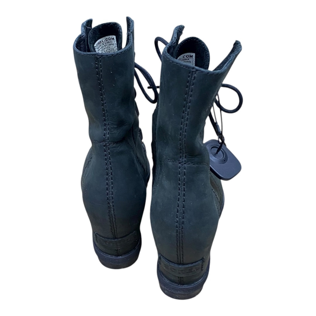 Boots Designer By Sorel In Black, Size:7