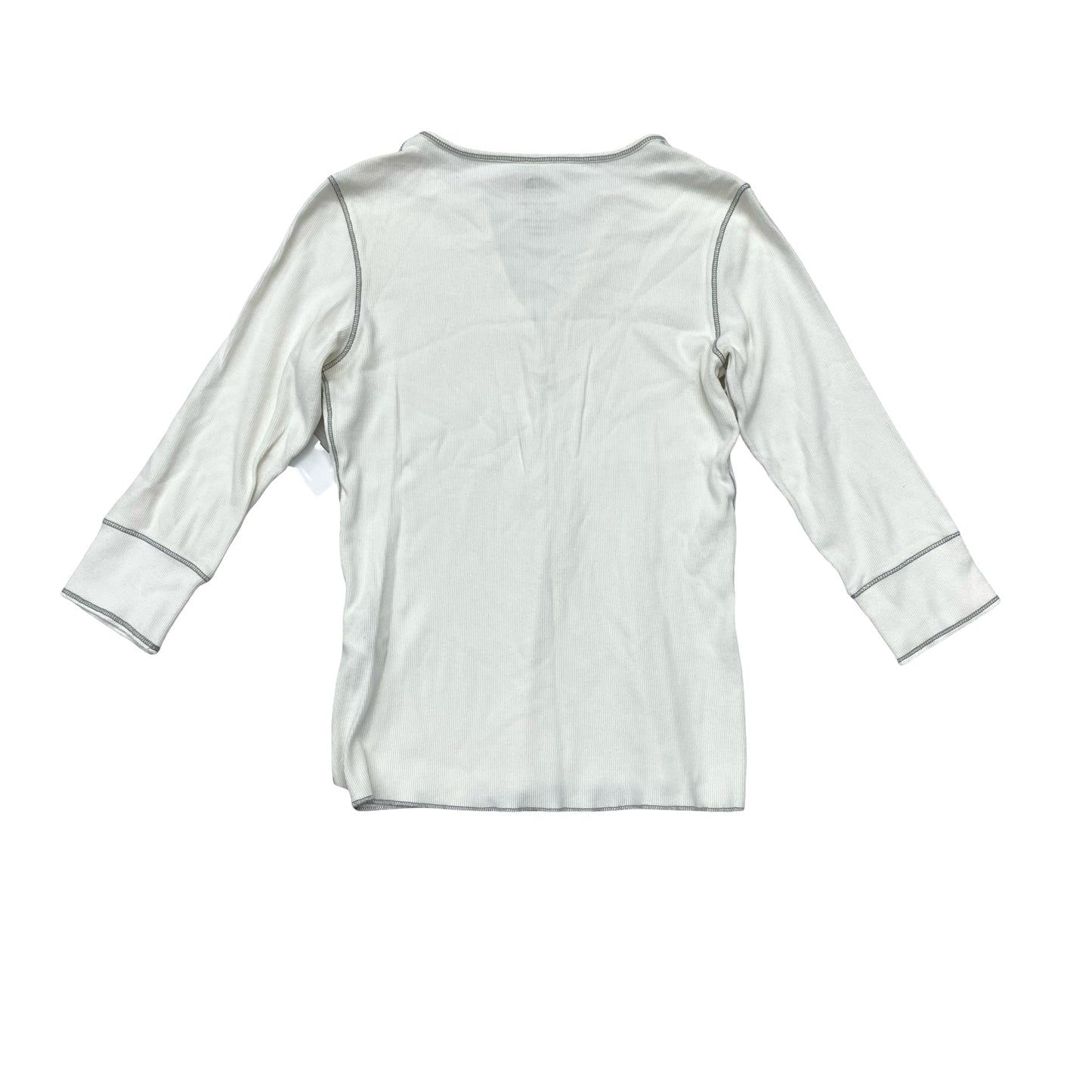 Top 3/4 Sleeve By The North Face In White, Size:S