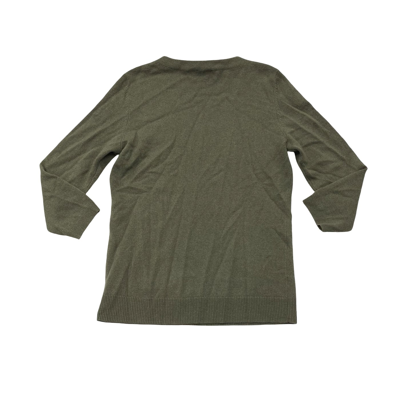 Sweater Cashmere By Talbots In Green, Size:S