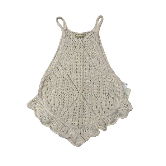 Top Sleeveless By Free People In Cream, Size:Xs
