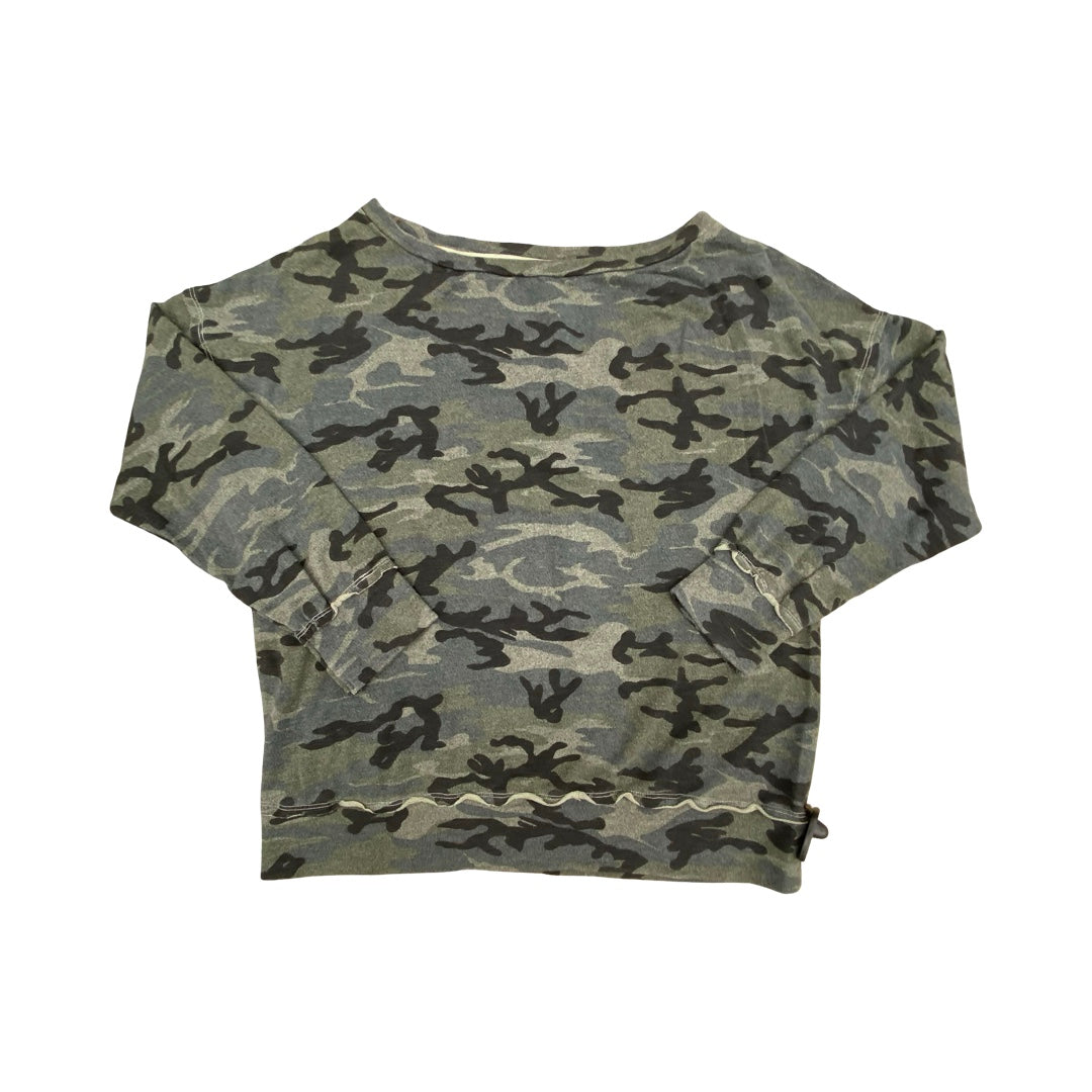 Top Ls By Sundry In Camouflage Print, Size:S
