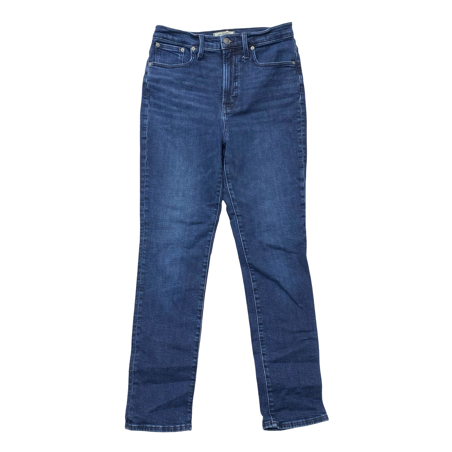 Jeans Straight By Madewell In Blue Denim, Size:6