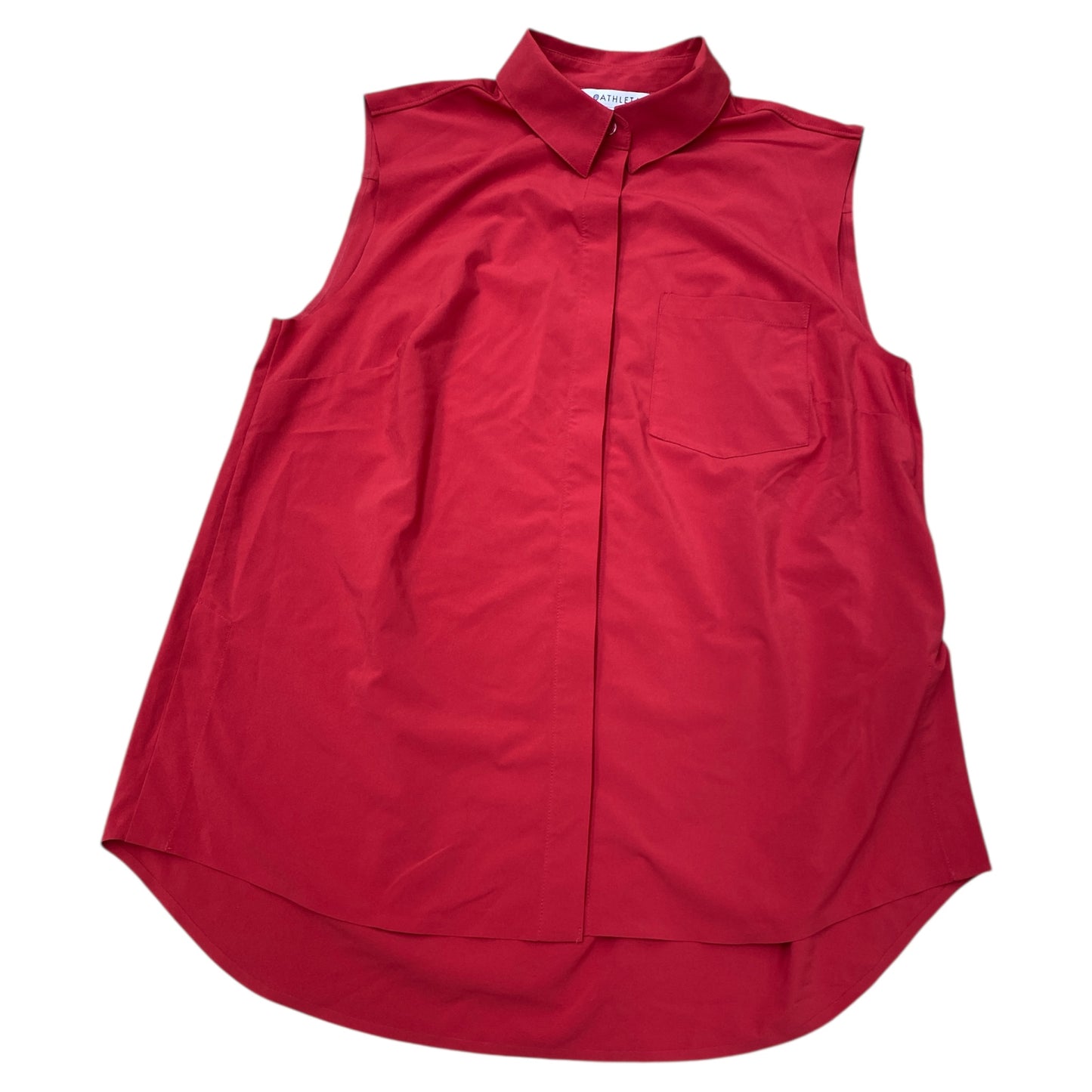 Top Sleeveless By Athleta In Red, Size:S