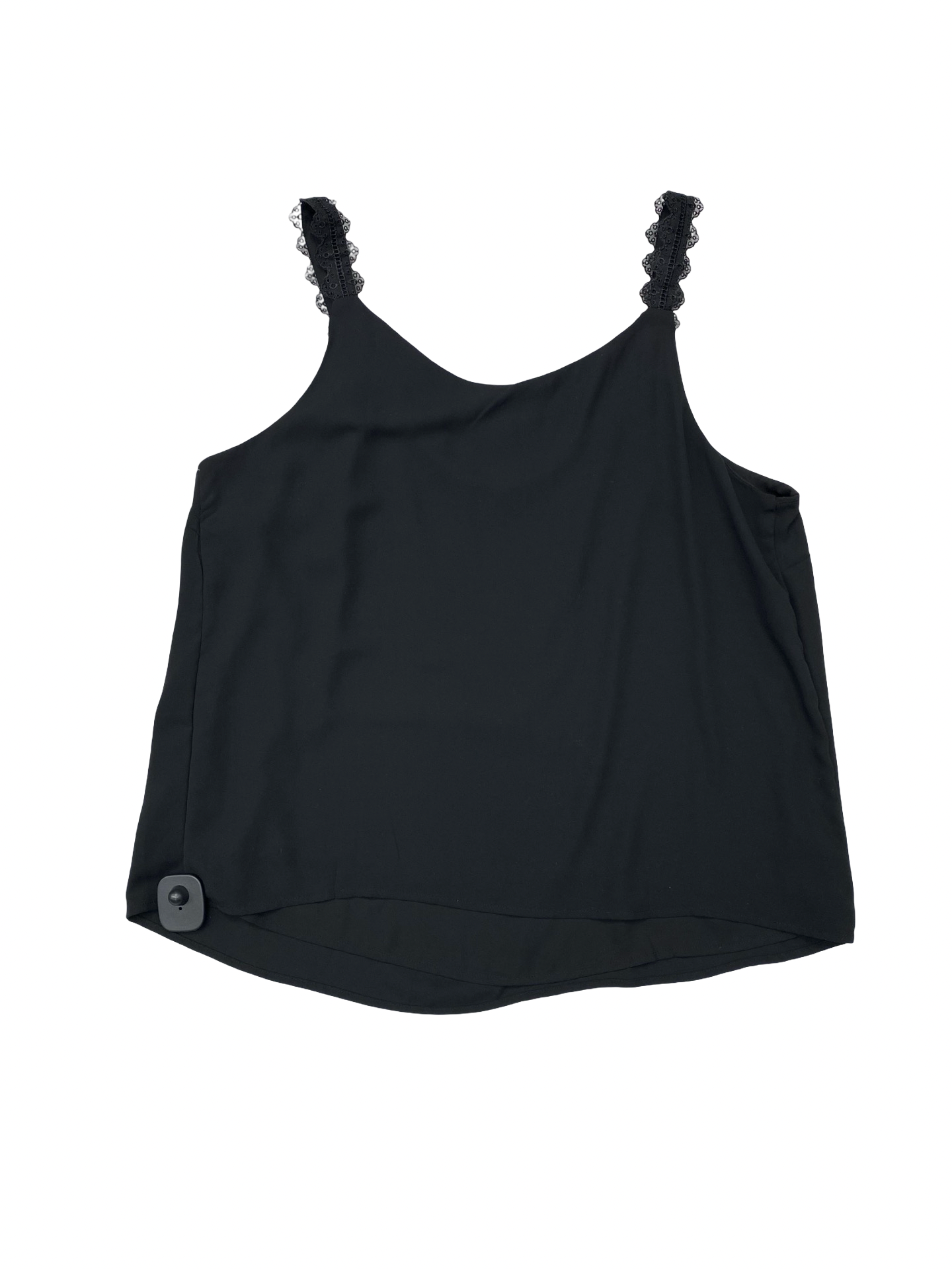 Top Sleeveless By Nordstrom In Black, Size:Xl