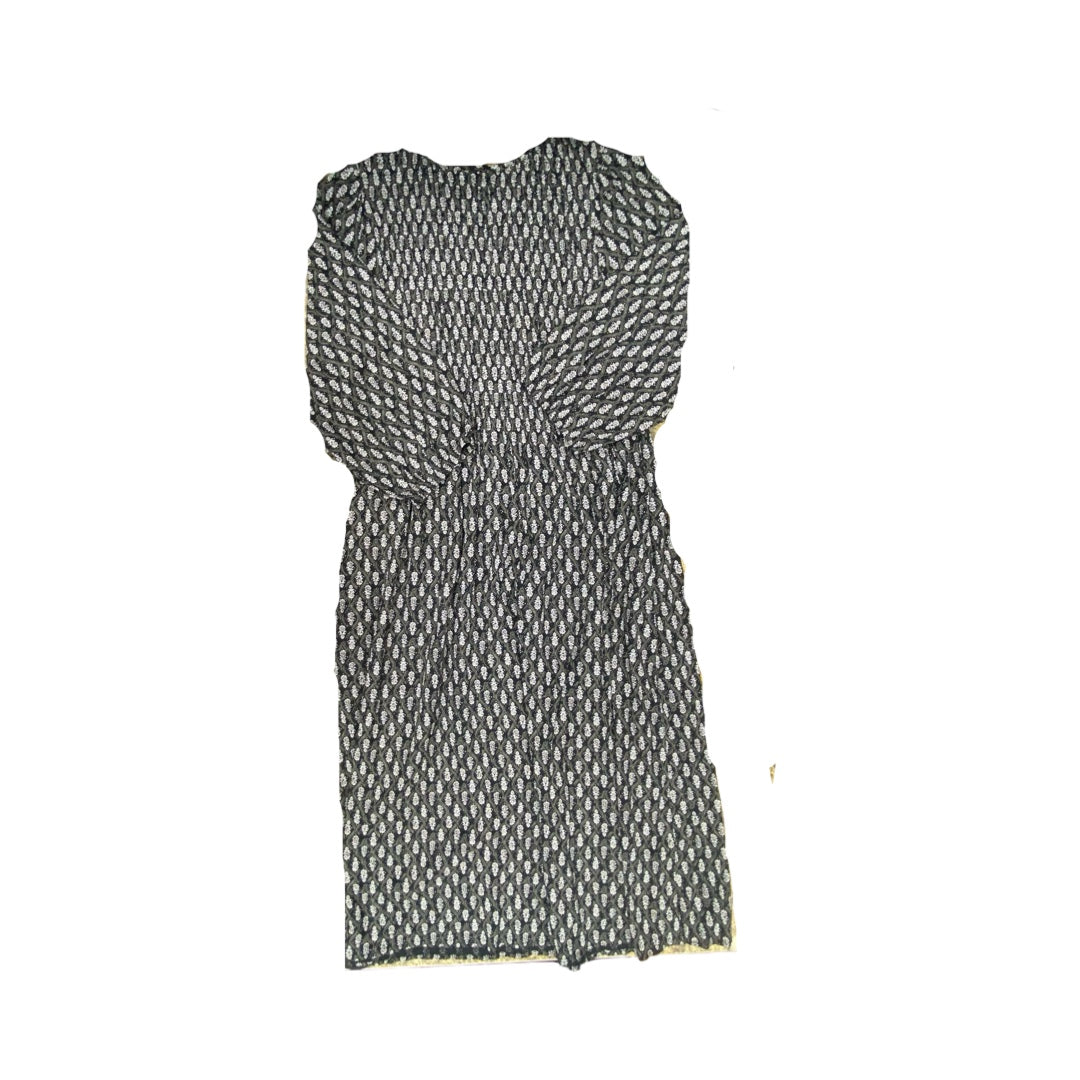 Dress Casual Midi By Croft And Barrow In Multi, Size:L