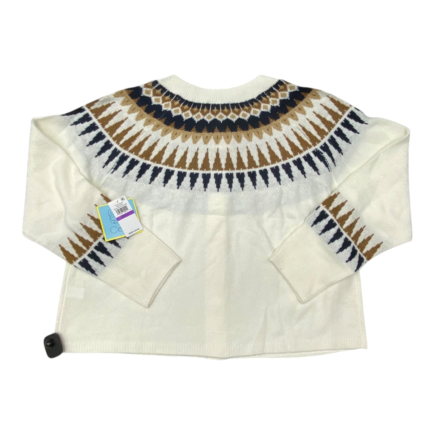 Sweater Cardigan By Cece In Multi, Size:Xxl