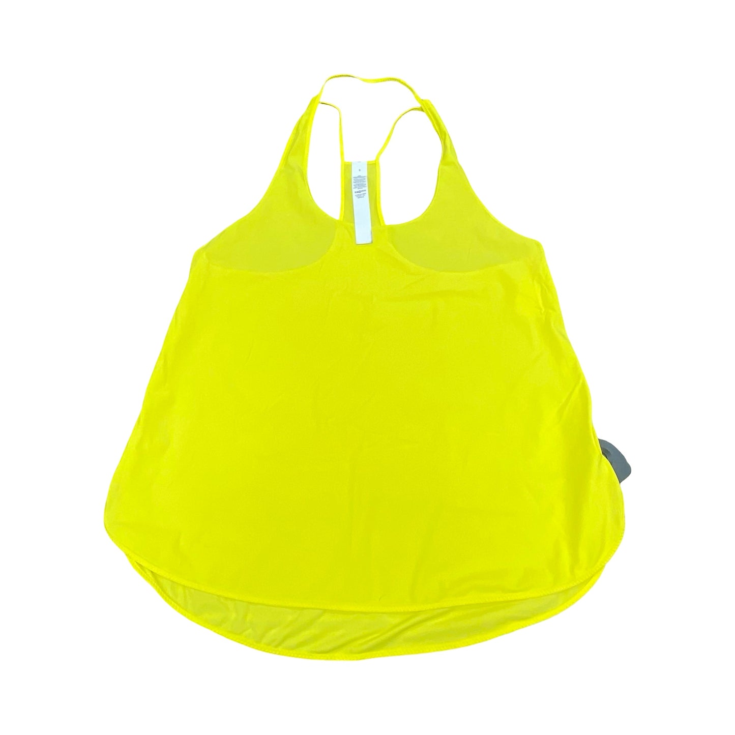 Athletic Tank Top By Lululemon In Yellow, Size:6