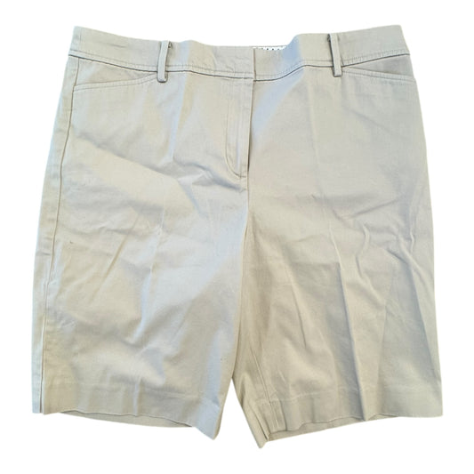 Shorts By Talbots In Tan, Size:12